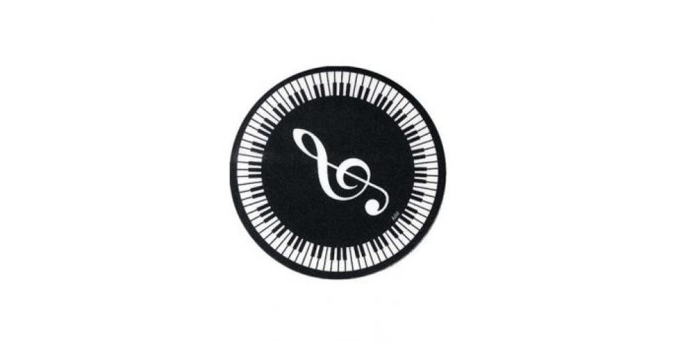 Drinks coasters TREBLE CLEF 
