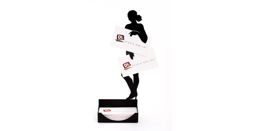 NAKED WOMAN business card holder Artori Design