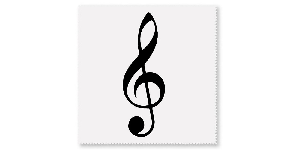 Glasses wipe G-CLEF white Vienna World 