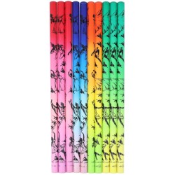 Ballerina Pencil Assorted colors set of 2