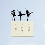 Light Switch Stickers Ballerinas (set of 3)