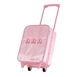 Satin Ballerina Trolley Bag