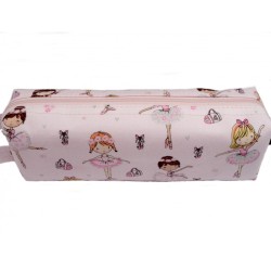 Pencil case Ballet Dancer pink/gliter