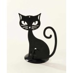 Metal candle holder CAT