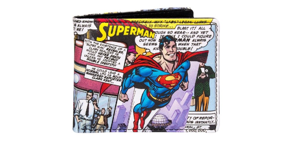 Superman Wallet In A Tin Superman Flies