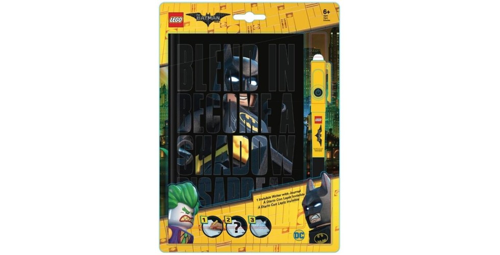 LEGO Batman Journal with Invisible Writer