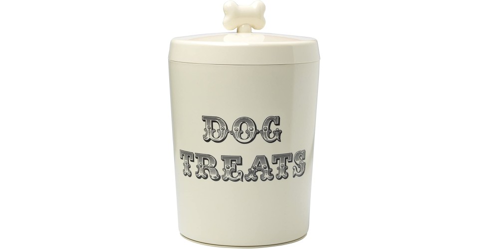 Country kitchen dog treat jar