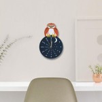 Night Owl Wall Clock by I like birds