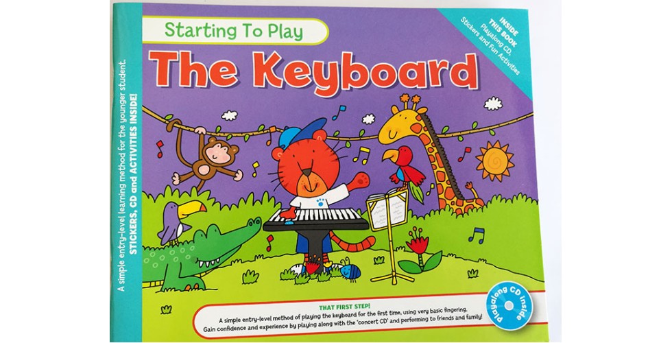 Starting To Play The Keyboard Book & CD