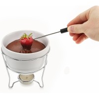 Mini chocolate fondue set