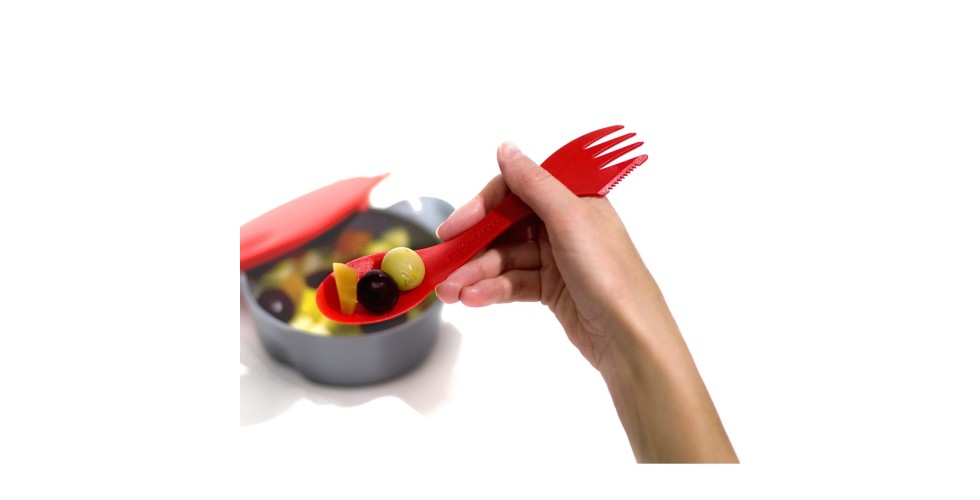 Spork Lefty RO - Knife, fork & spoon in one (pack of 2)