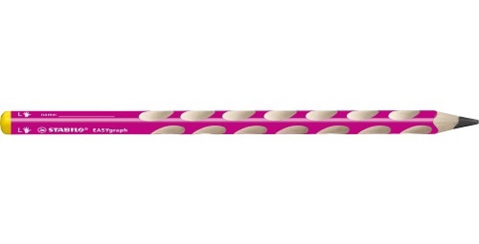 STABILO EASYgraph ergonomic pencil left handed Pink
