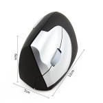 Wireless Left-hand Vertical Optical Mouse 
