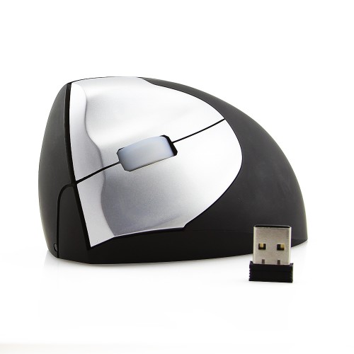 Wireless Left-hand Vertical Optical Mouse 