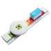 Lego Eraser Set Red & Lime Pack Of 2