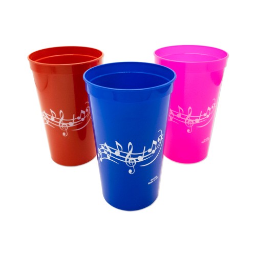 Plastic Music cup