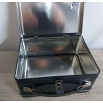 Aquarius Fender Black Tolex Metal Tin Lunch Box 