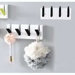 Piano Key Design Multifunction Wall Hook 
