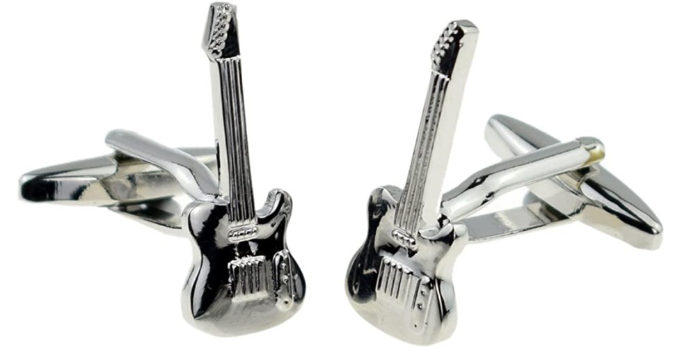 Cufflinks Retro Electric Guitar