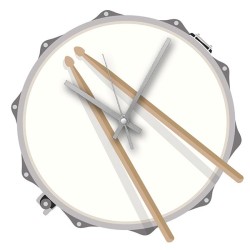 Rock Club Clock Drum