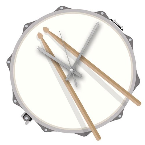 Rock Club Clock Drum