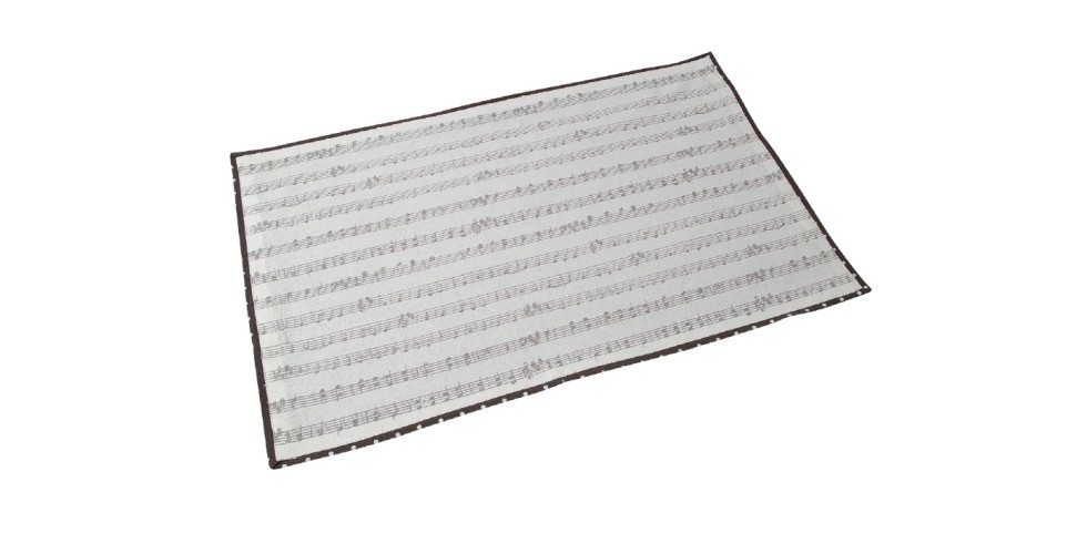 Placemat Music Notes