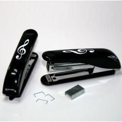 Stapler Treble Clef with staples