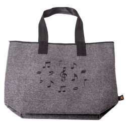 Elegant Felt bag Music Notes 