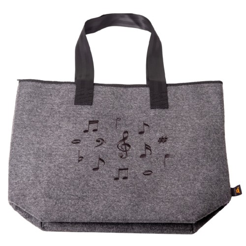 Elegant Felt bag Music Notes 