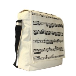 Shoulder bag with staves