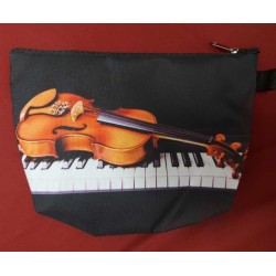 Cosmetic Makeup Bag VIOLIN