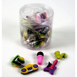 Erasers Musical Motif Design