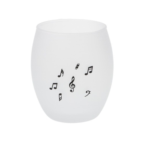 Satin candle holder