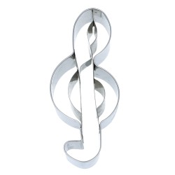 Treble Clef Cookie cutter 