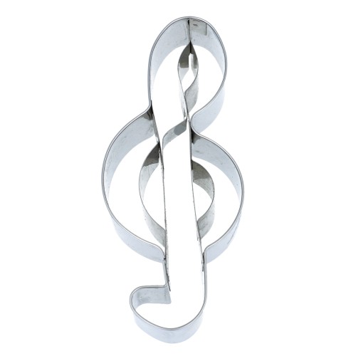 Treble Clef Cookie cutter 