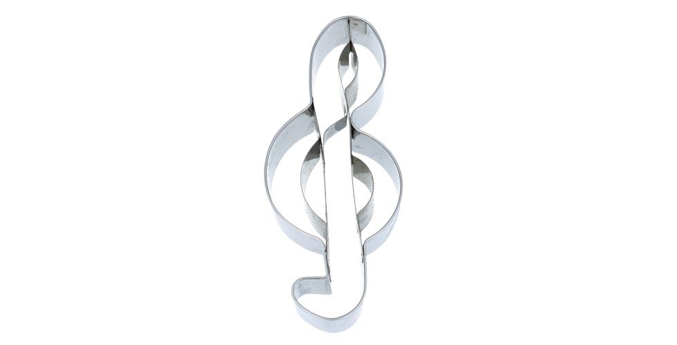 Treble Clef Cookie cutter 