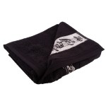 Towel bath black 50 x 100 cm
