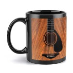 Guitar-Shaped Coffee Mug 