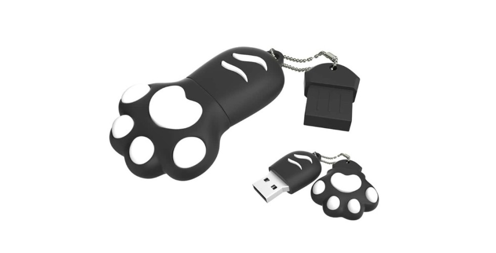 64GB Cat Paw USB Flash Drive 