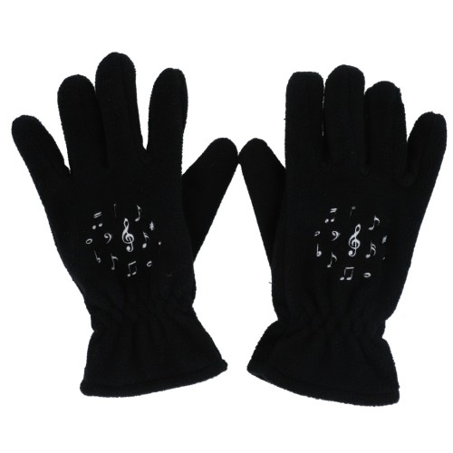 Fleece Gloves mix of notes