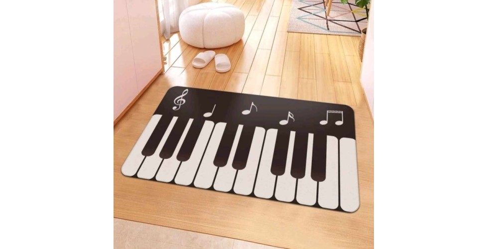 Floor Mat Piano Keys