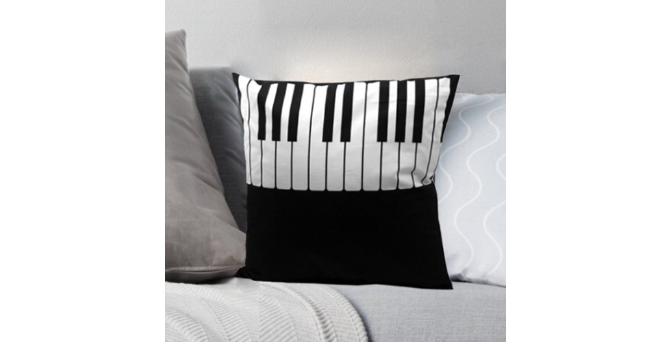 Pillow Keyboard 40 x 40 cm Vienna World