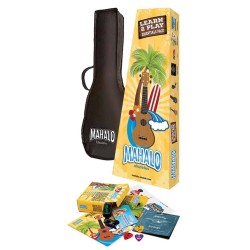 Learn 2 Play Pack: Kahiko Sop Uke  - Trans Brown