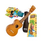 Learn 2 Play Pack: Kahiko Sop Uke  - Trans Brown