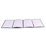 A4 6 Pages Folding Music Score Folder 