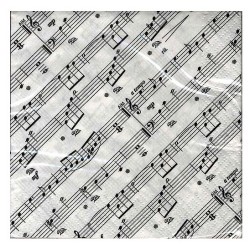 Napkins 2-Ply Sheet Music 