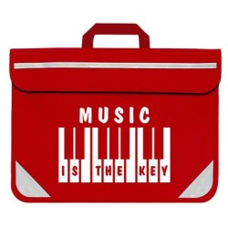 Keyboard Music Bag - Music Is The Key