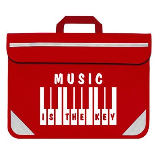 Keyboard Music Bag - Music Is The Key