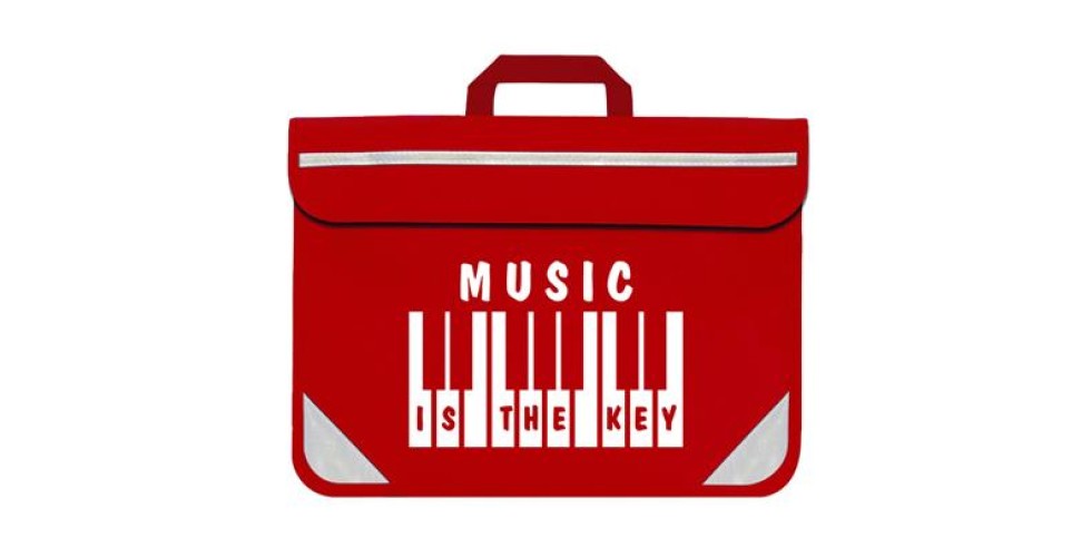 Keyboard Music Bag - Music Is The Key