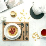 Trivet & Tray 3-In-1 "DJ Three-Vet"